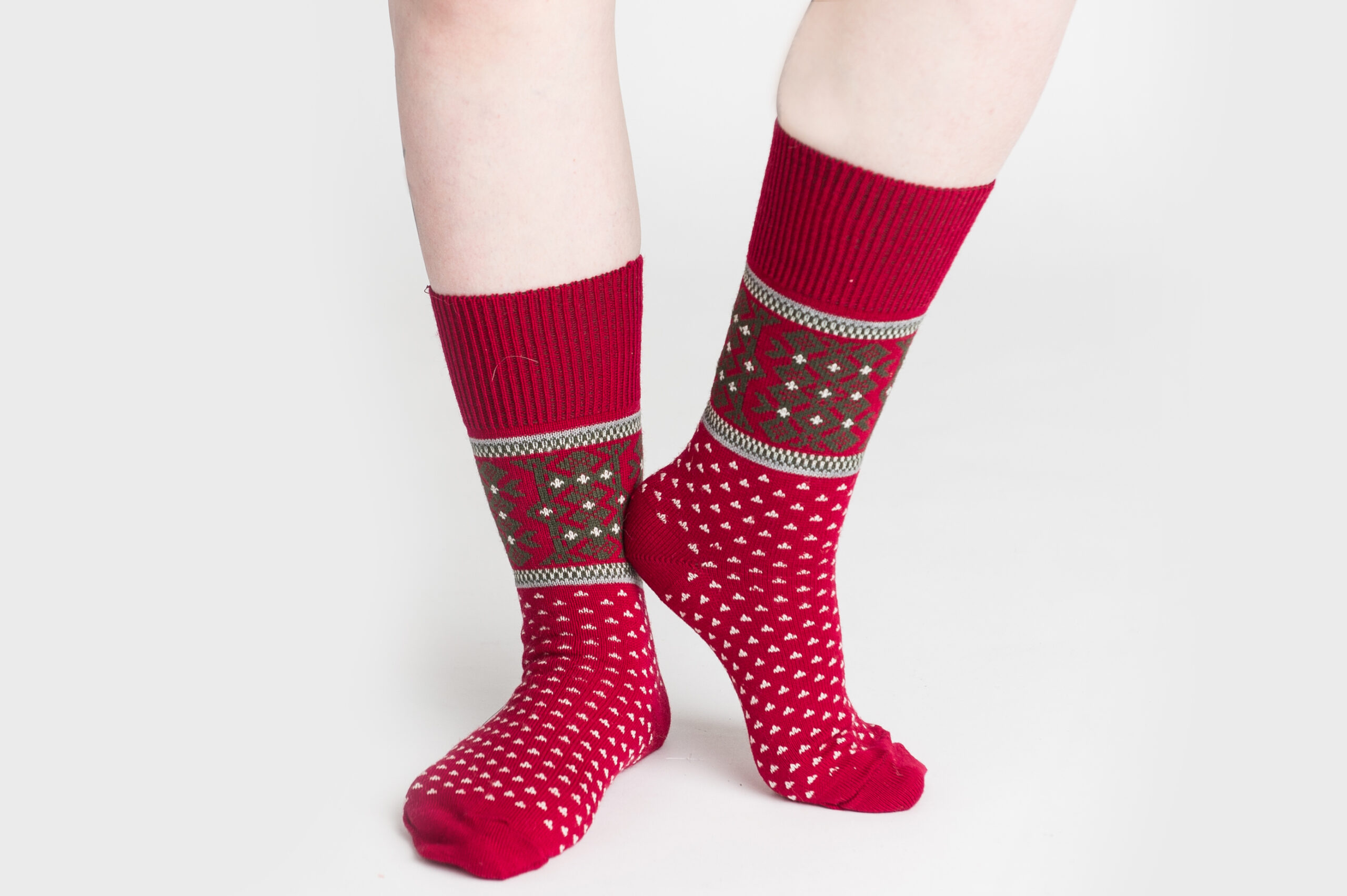 Picture WOOLING Socken 2019 Red