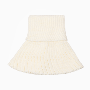 Vekkimerinovillakauluri valkoinen